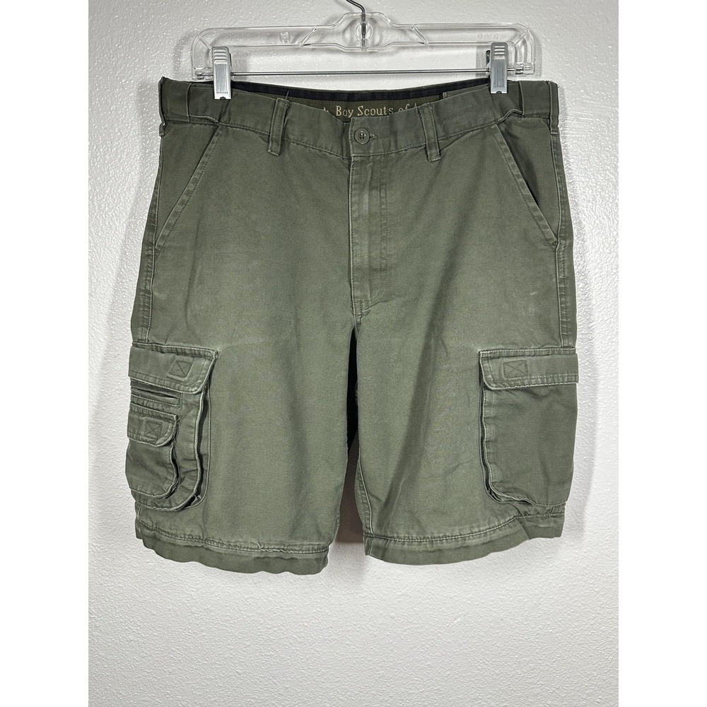 Boy Scouts of America Shorts Youth 18 Cargo Convertible Zip Off BSA Uniform‎